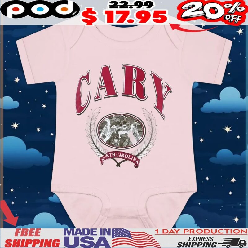 Cary North Carolina Vintage T Shirt