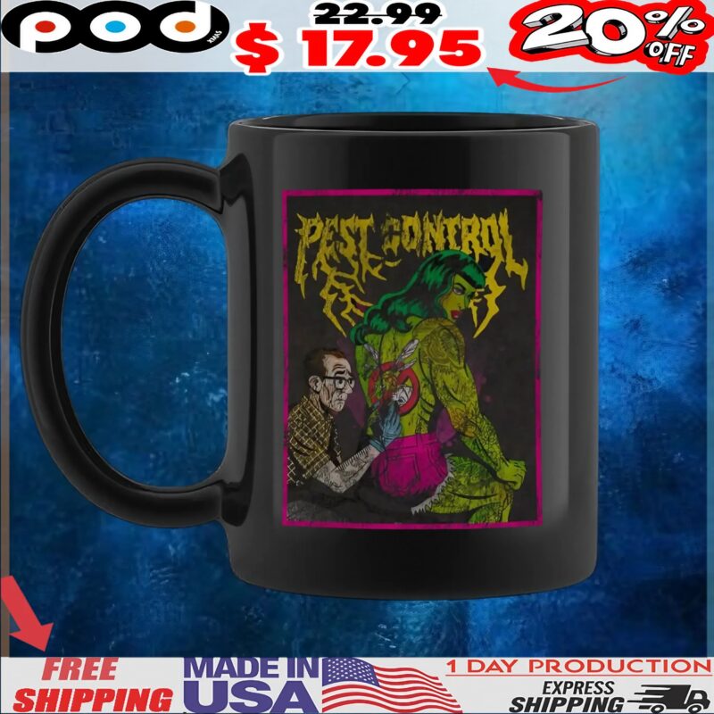 Pest Control Thrash Comic T Shirt