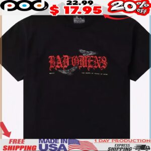 Bad Omens The Death Of Peace Of Mind I'll Never Know Who I Was Before I Faded Away Medieval King T Shirt