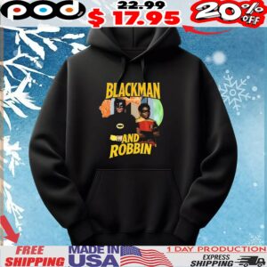 Batman Blackman And Robbin 9 11 T Shirt