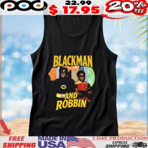Batman Blackman And Robbin 9 11 T Shirt