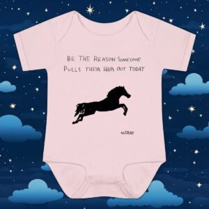 Be The Reason Someone Pulls Their Hair Out Today Pacing Stride Horse Decal T Shirt