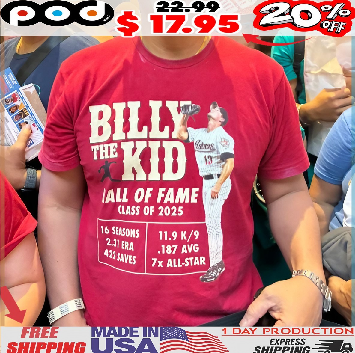 Billy The Kid Hall Of Fame Class Of 2025 T Shirt Billy The Kid Hall Of Fame Class Of 2025 T Shirt