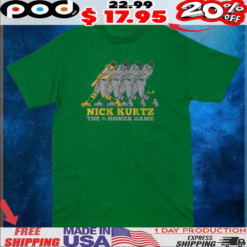 Nick Kurtz The Four-Homer Game T Shirt