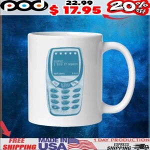 Britney Spears Oops I Did It Again Cell Phone T Shirt