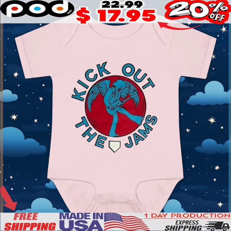 Kick Out The Jams Mc5 Inspired Logo T Shirt
