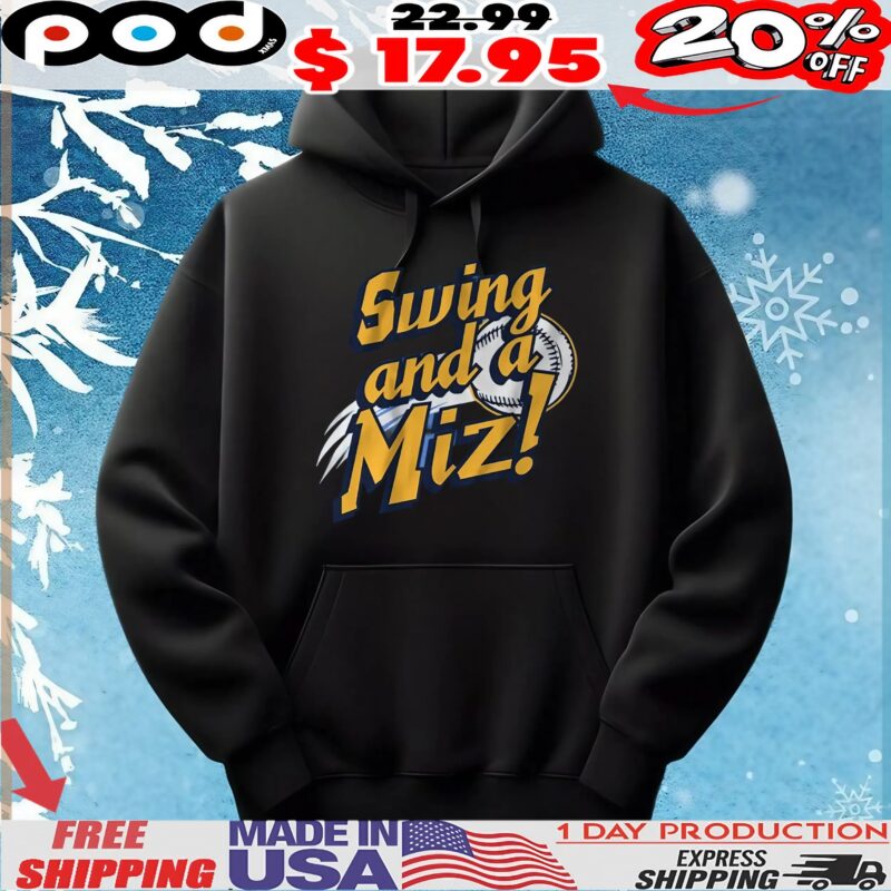 Jacob Misiorowski Swing and a Miz Baseball T Shirt