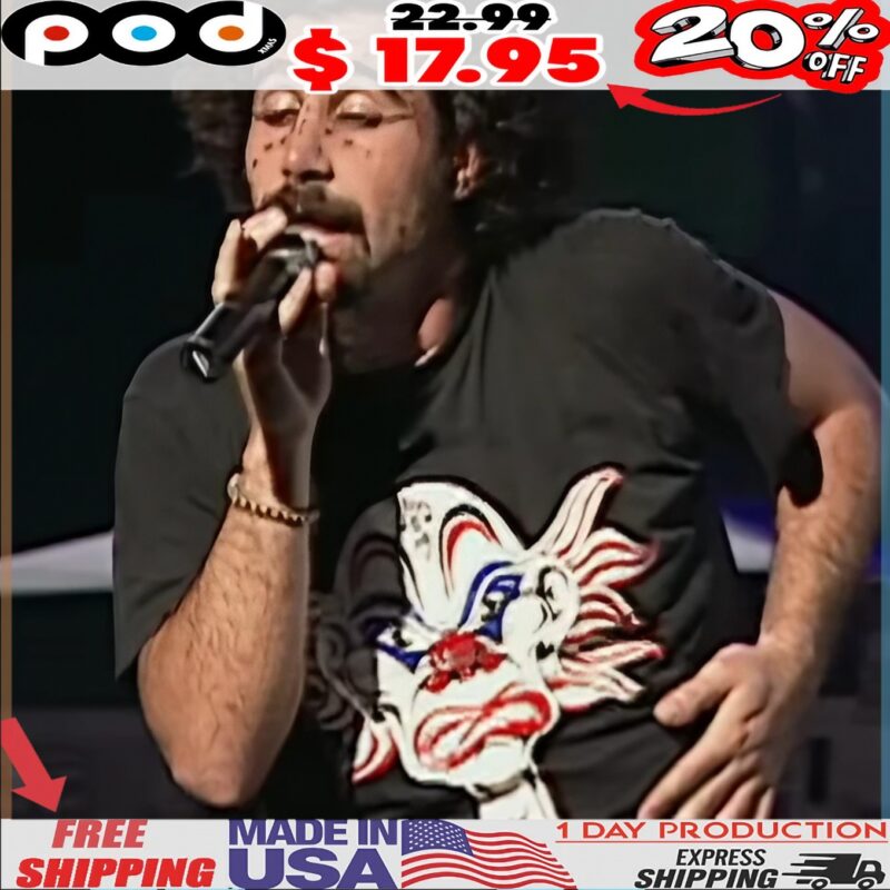 Zooport Riot Gear Adrenalin Junkie Clown T Shirt
