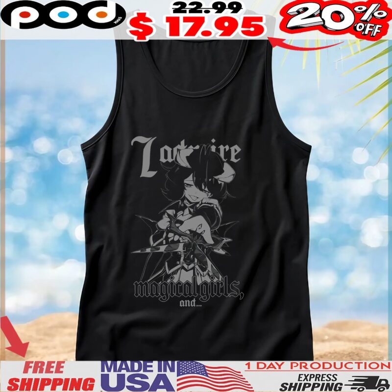 Adoring a Gushing over Magical Girls Summer T shirt