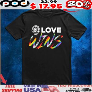 Chicago Sky Love Wins Pride Trans Logo T Shirt