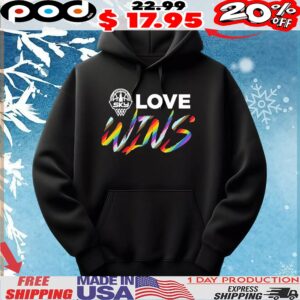 Chicago Sky Love Wins Pride Trans Logo T Shirt