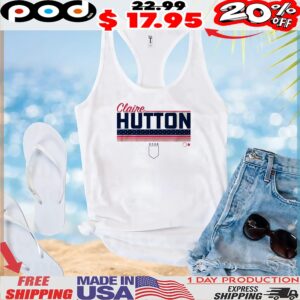 Claire Hutton Stripe USWNTPA T Shirt