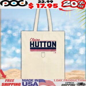 Claire Hutton Stripe USWNTPA T Shirt