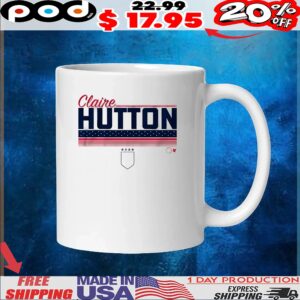 Claire Hutton Stripe USWNTPA T Shirt