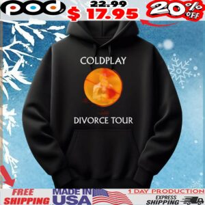 Coldplay Parachutes Divorce Tour CEO Andy Byron T Shirt