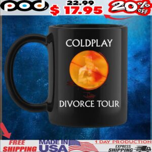 Coldplay Parachutes Divorce Tour CEO Andy Byron T Shirt