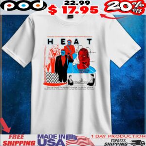 Critically Acclaimed Director Michael Mann's 1995 Masterpiece There's Cops All Over Me Man T Shirt
