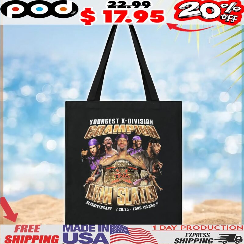 Leon Slater Wrestler Youngest X Division Champion 2025 Vintage Bootleg Style T Shirt
