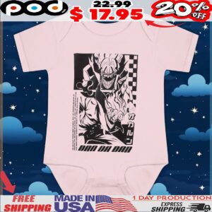 Dandadan Okarun Black and White Jumbo Comic T Shirt