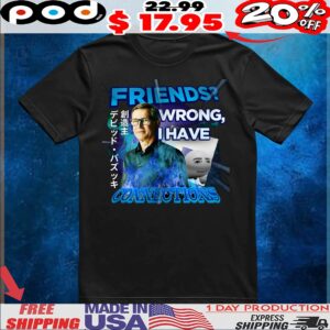 David Baszucki Friends Wrong I Have Connections T Shirt