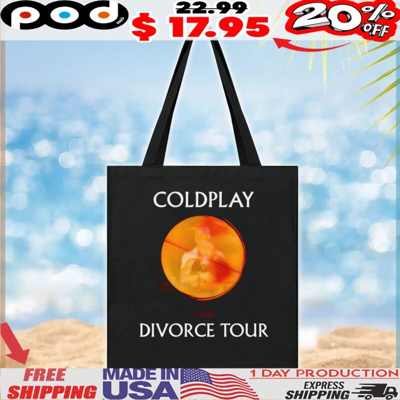 Coldplay Parachutes Divorce Tour CEO Andy Byron T Shirt