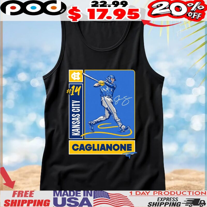 14 Kansas City Caglianone Signature T Shirt