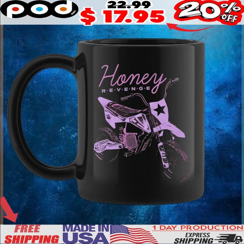 Honey Revenge Pink Motorcycle T Shirt