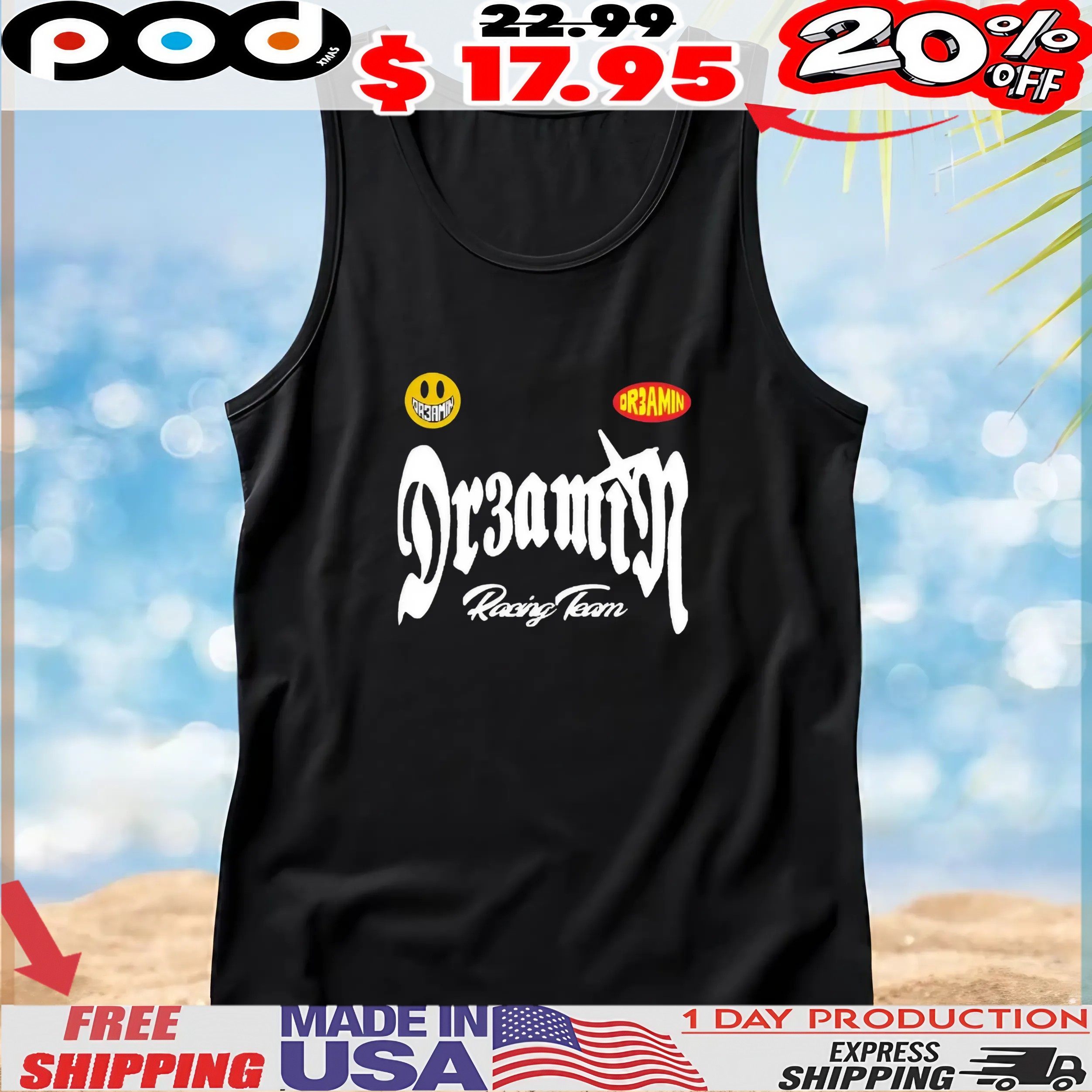 Dr3amin racing team icon emoji t shirt Dr3amin racing team icon emoji t shirt