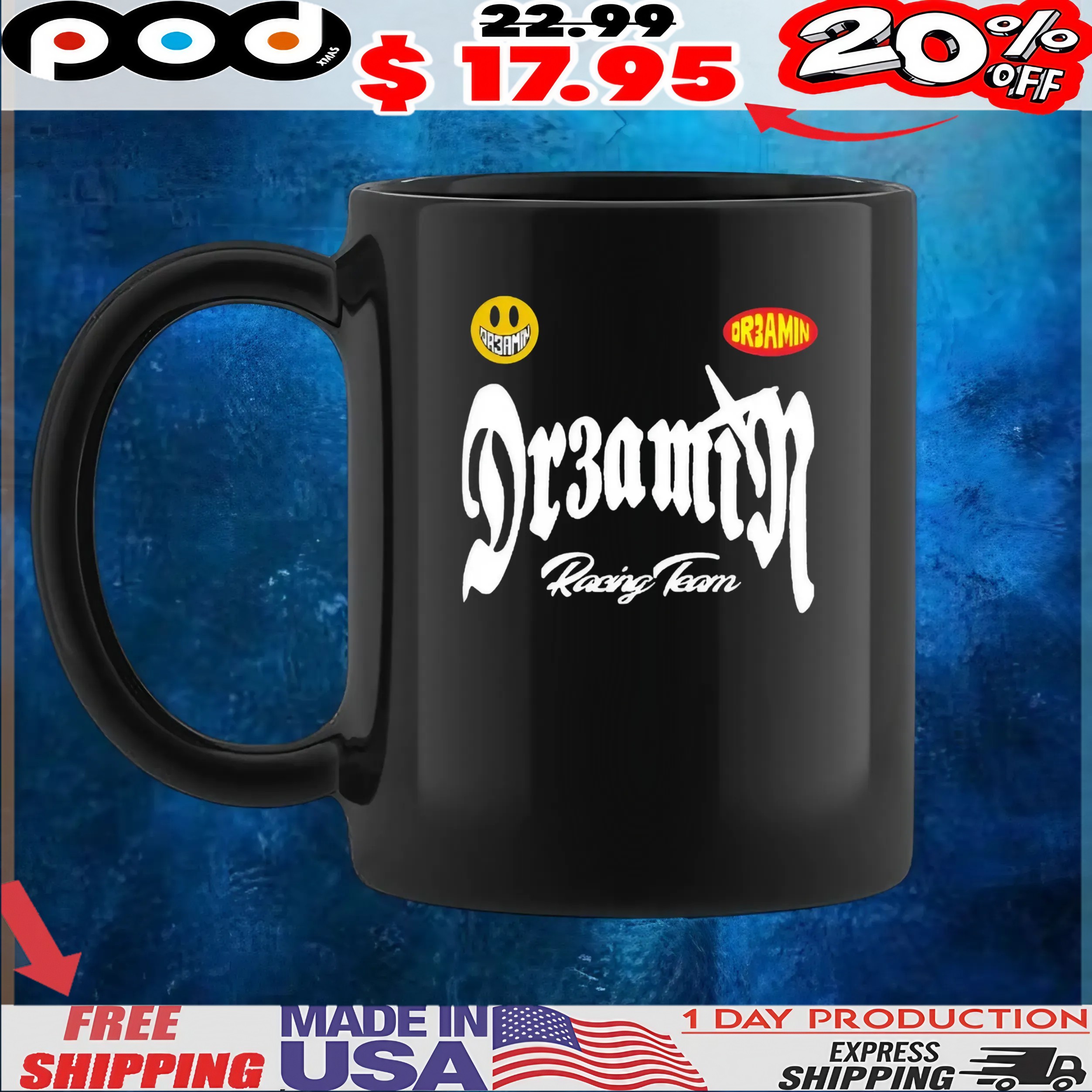 Dr3amin racing team icon emoji t shirt Dr3amin racing team icon emoji t shirt