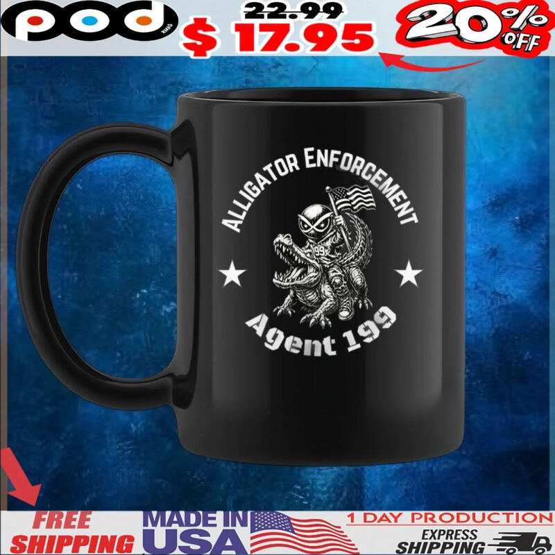 Alligator Enforcement Agent 199 T Shirt