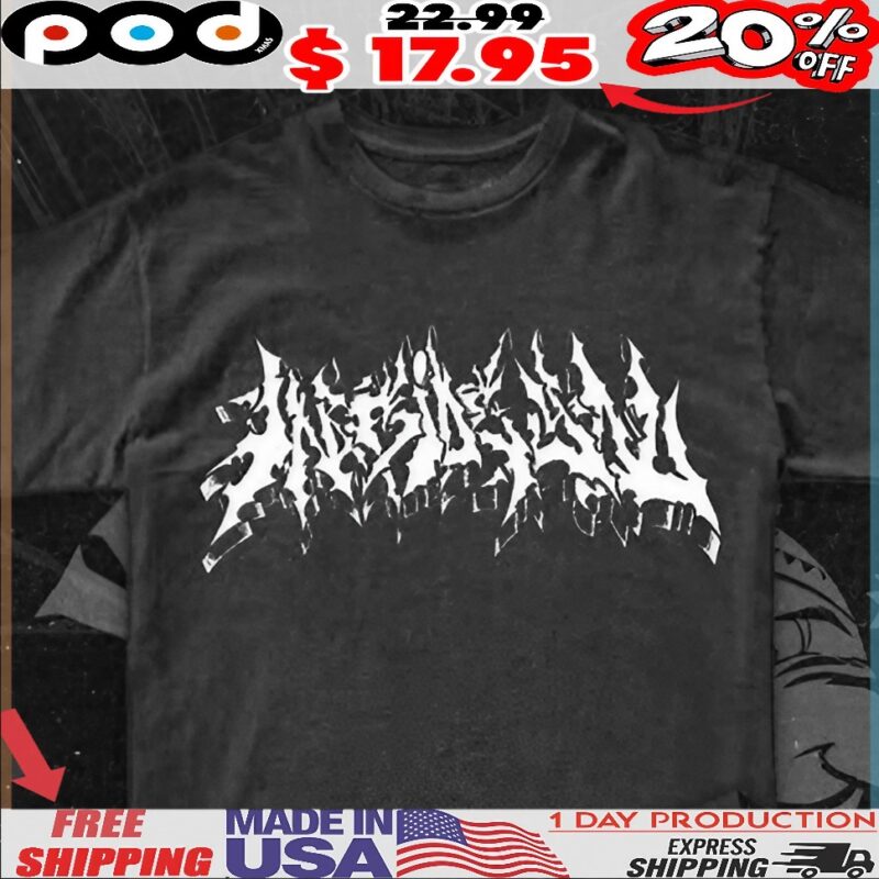 Welcome To Indian Country Now Leave Metalic T Shirt