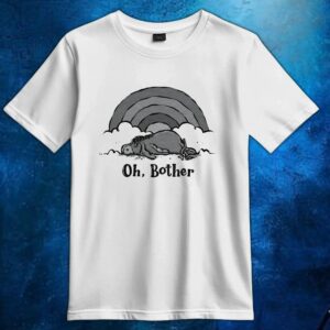 Eeyore grey sky oh bother t shirt