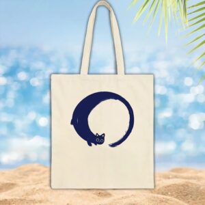 Enso cat circle t shirt