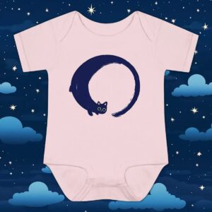 Enso cat circle t shirt