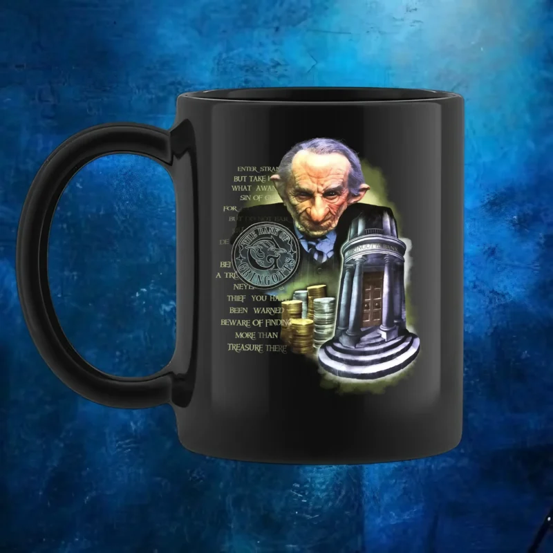 Universal Wizarding World Harry Potter Gringotts Bank Small T Shirt