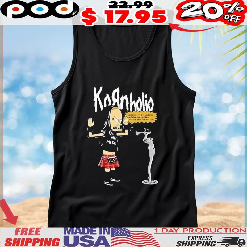 Beavis And Butt-Head Darkwear Kornholio T Shirt