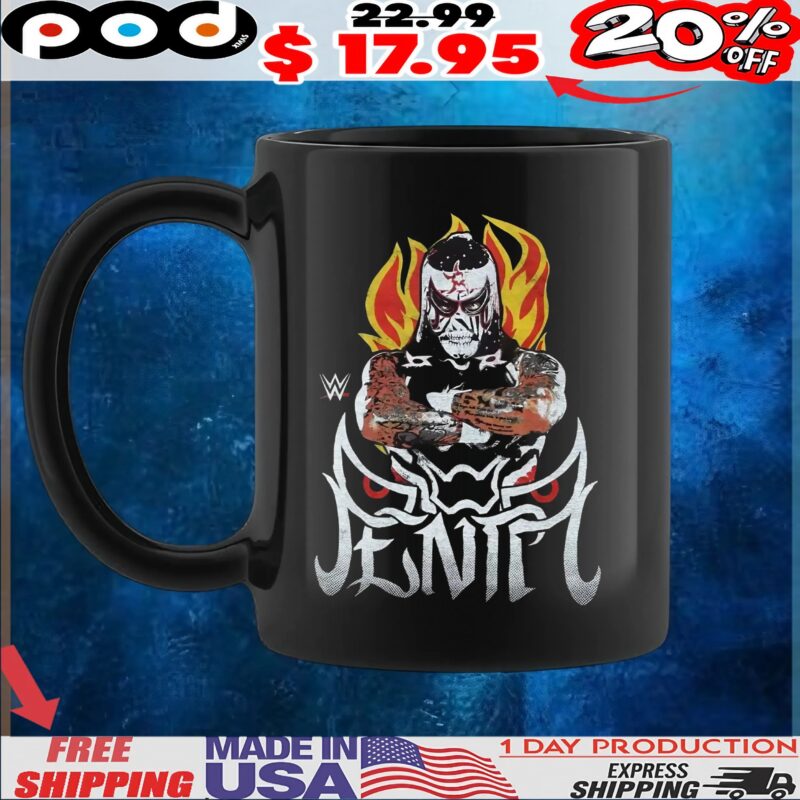 WWE Pénta Flames T Shirt