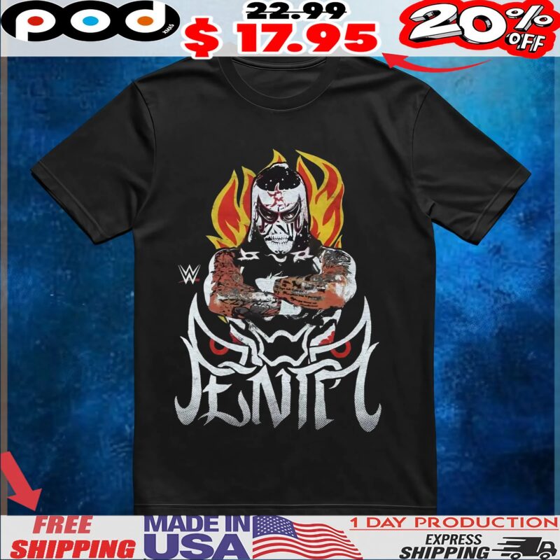 WWE Pénta Flames T Shirt
