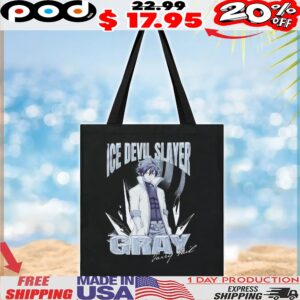 Fairy Tail Gray Fullbuster Ice Devil Slayer T Shirt