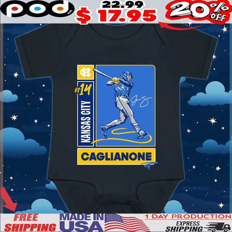 14 Kansas City Caglianone Signature T Shirt