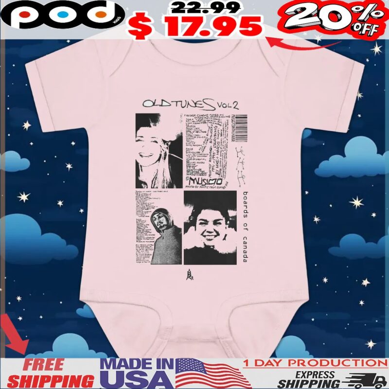 Old Tunes Vol 2 Boards Of Canada T Shirt