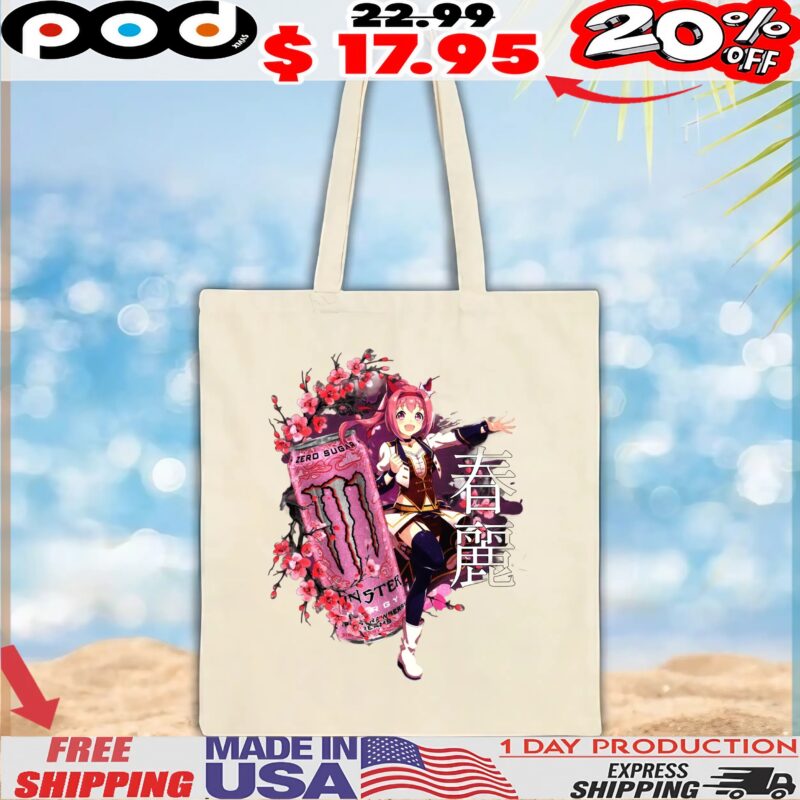 Haru Urara Uma Musume Sakura Monster Energy Anime T Shirt Haru Urara Uma Musume Sakura Monster Energy Anime T Shirt