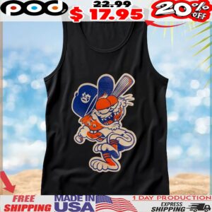 Garfield Detroit Tigers Baseball T shirt