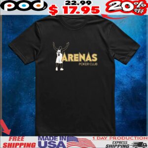 Gilbert Arenas Poker Club Logo T Shirt