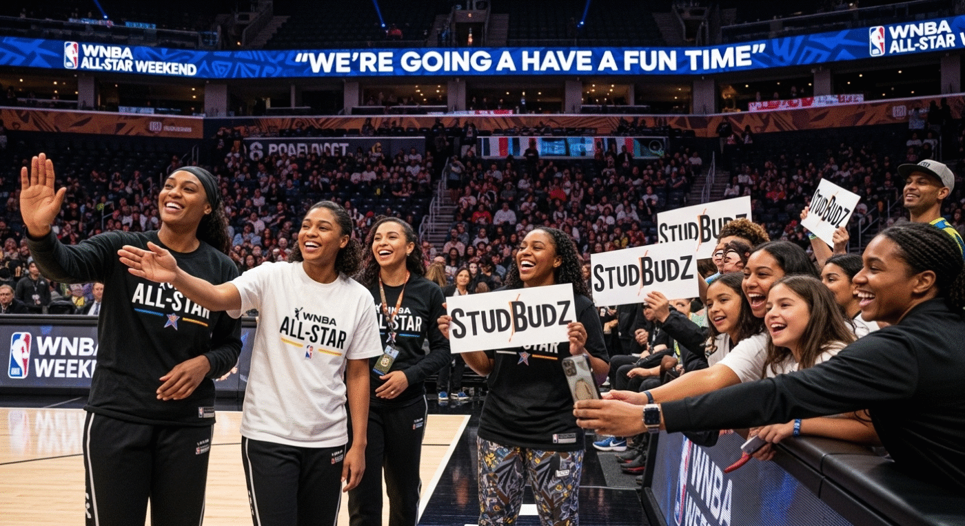 StudBudz Showed What WNBA All-Star Weekend is All About: 'We’re Going to Have a Fun Time'