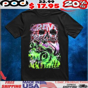 Grave Digger Ghost Eyes T Shirt