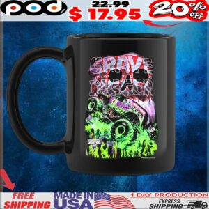 Grave Digger Ghost Eyes T Shirt