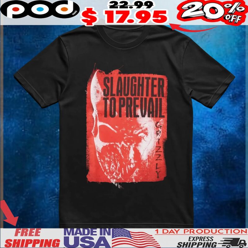 Slaughter To Prevail Grizzly Horror T Shirt