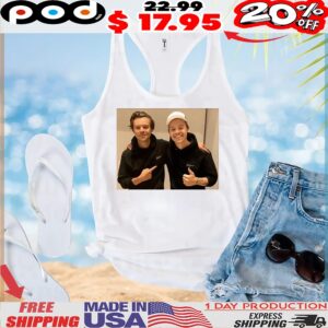Harry Styles And His Twin Edward Styles Graphic T Shirt