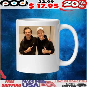 Harry Styles And His Twin Edward Styles Graphic T Shirt